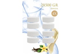 Resim Saban Nem Alıcı Rutubet ve Küf Önleyici Yedek Tablet Vanilya 2X500 4'lü 