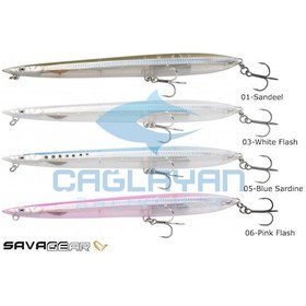 Resim Savage Gear Sandeel Surf Walker 125 10 Gr Suni Yem 06-Pink Flash 