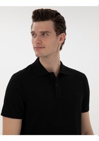 Resim Pierre Cardin Erkek Siyah Tişört Basic 50302561-vr046 Siyah 