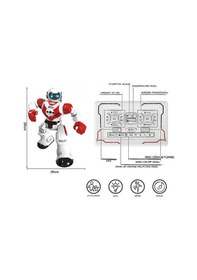 Resim Akıllı Uzaktan Kumandalı Robot - Dans Eden, Müzikli, Işıklı Ve Hareket Sensörlü Eğitici Oyuncak Çok Renkli 