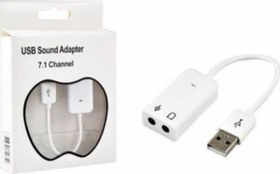 Resim Usb Ses Kartı 7+1 Kablolu Tüm Işletim Sistemleri Için Uyumludur.tak Çalıştır Modeli,kablolu 