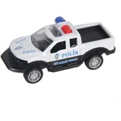 Resim NW NessiWorld Nessiworld Çek Bırak Metal Polis Pickup Aracı 