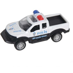 Resim NW NessiWorld Nessiworld Çek Bırak Metal Polis Pickup Aracı 