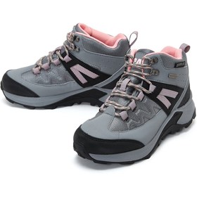 Resim Caterpillar Kadın Gri Waterproof Deri Outdoor Sneaker - Gri / 