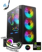 Resim Zeiron Persia X7 Ryzen 5 3600 16gb 512gb M.2 Ssd Gtx1660s Sıvı Soğutmalı Oyuncu Masaüstü Bilgisayar 