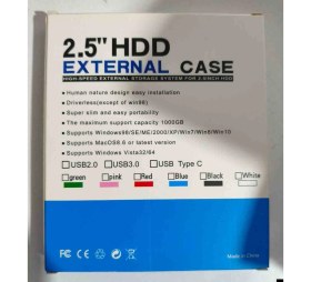 Resim Case External 500 GB 2.5 Inç HDD 3.0 USB Taşınabilir Disk Kutusu 