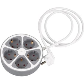 Resim Vea VE-G605Y 5li Anahtarlı 1.5 Metre Grup Priz 