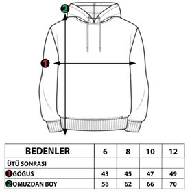Resim Toontoy Kız Çocuk Kedi Desenli Taş İşlemeli Kanguru Cepli Sweatshirt Lila 
