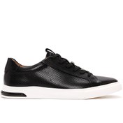 Resim Derimod Erkek Siyah Bağcıklı Deri Sneaker 25SFD690518 