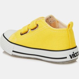 Resim Vicco Pino Işıklı Unisex Bebek Sarı Spor Ayakkabı Sarı 