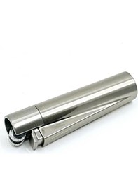 Resim Mobgift İsme Özel Metal Taşlı Gazlı Çakmak Gümüş 