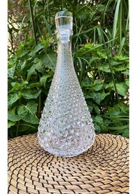 Resim Cam El Yapımı Aden Model Karaf Şişe 