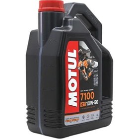 Resim Motul 7100 10w50 %100 Sentetik Motosiklet Motor Yağı 4 Litre - 0781387029449 