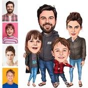 Resim Kişiye Özel Evli Bay Bayan 4 Kişilik Aile Araba Dikiz Ayna Süsü 