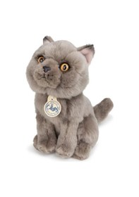 Resim Bon Ton Toys B.t. Chaps Freddy The British Shorthair Kutulu Peluş Oyuncak 17 Cm - 7'' 32179007 Gri 