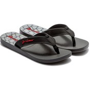 Resim Impulse Graphics Erkek Parmak Arası Terlik Gri-siyah 39/46 Gri/siyah 