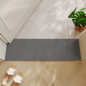 Resim 1 Adet Uzun ve Dar Su Emici Silikon Kapı Paspası, Giriş Kapısı ve Banyo İçin Emici Ayak Altlığı 