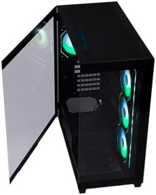 Resim BitFenix CUBE Premium 750W 80+ Bronze Tempered Glass ARGB USB 3.0 Mesh ATX Siyah Kasa 