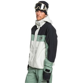 Resim Quiksilver High Altitude Gore-tex Jk Erkek Bej Snowboard Ceketi 