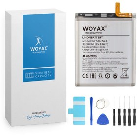 Resim Woyax By Deji Samsung Galaxy S23 Uyumlu Premium Batarya 