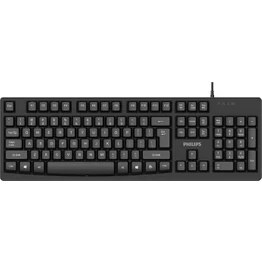 Resim Philips SPK6214 USB Türkçe Q Multimedia Klavye 