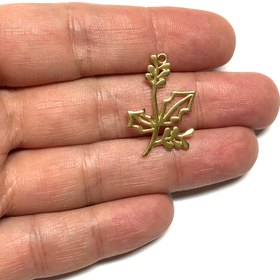 Resim Altın Kaplama Burç Çiçeği - Aralık - Çoban Püskülü 