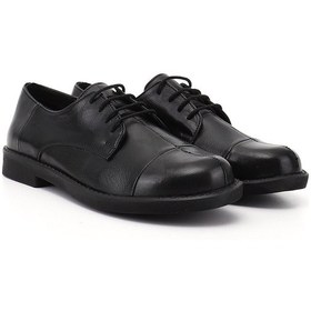 Resim Gönderi R Kadın Siyah Bağcıklı Hakiki Deri Oxford Ayakkabı Gdza134m0376 Siyah 