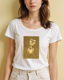 Resim Dahi’nin Hayaleti Geniş Yaka Tişört 