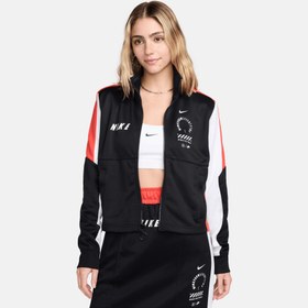 Resim Nike Sportswear Kadın Siyah Eşofman Üstü 