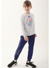 Resim Frozen D4825-3 Çocuk Kar Melanj Eşofman Takımı 