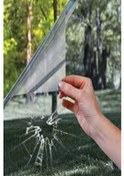 Resim Güvenlik Cam Film Siyah Amerikan Çizilmez Açık Ton 50 Cm X 3 Metr 