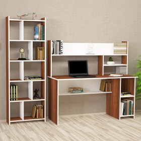 Resim Kalender Dekor Jimmy Snow 145 cm Çalışma Masası Takımı 