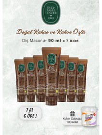 Resim Eyüp Sabri Tuncer Kakao Özlü Diş Macunu 7 x 90 ML + Kulak Çubuğu 