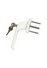 Resim Pvc Kilitli Pencere Kolu - Kahve 