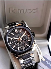 Resim Ferrucci İç Fonksiyonları Aktif Takvim Ve Gün 30mt Suya Dayanıklı Çelik Kordon Erkek Kol Saati Vs.blkt.0464 Gri 