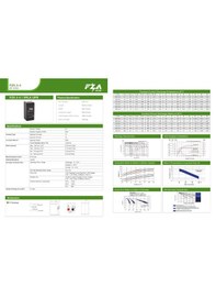 Resim Fza 4 V 4 Ah Agm Kuru Bakımsız Akü 