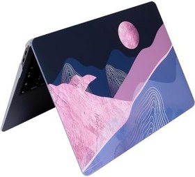 Resim McStorey MacBook Air 13 İnç Kılıf A2337 M1 Uyumlu A1932 A2179 Sert Koruyucu Hard Case Desenli Mat Kapak Çizilme ve Darbe Koruma Pembe 
