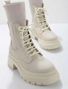 Resim Bambi Mat Bej Kadın Bot & Bootie K02813030309 