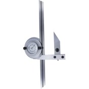 Resim 0-360 Derece Ekonomik Tip Saatli Açı Ölçer 