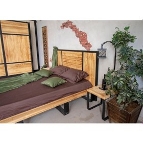 Resim Deryawood Masif Ahşap Yatak Odası Takımı 