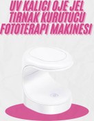 Resim Ronanna Kalıcı Oje Kurutucu Mini UV Işınlı Taşınabilir Hızlı ve Pratik Oje Kurutucu 