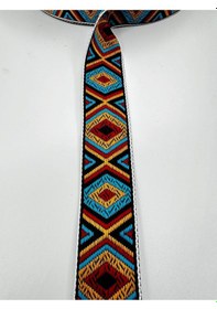 Resim 3.5 Cm Desenli Şerit Kilim 5 Metre 