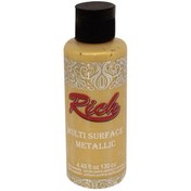 Resim Rich Akrilik Boya Multi Metalik 120 CC Altın 120-6504 