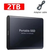 Resim Harici Sabit Sürücü 1 Tb Taşınabilir Ssd 2 Tb Harici Katı Hal Sürücüsü Usb Black 2tb Diğer 