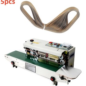 Resim 5 Adet Yüksek Sıcaklığa Dayanıklı Sürekli Mühürleme Makinesi Aksesuarları - Dayanıklı Naylon/Kumaş Isı Yalıtım Kemeri, Düzgün Ambalaj Mühürlemesi için Eklem Yok Esnek Konveyör 