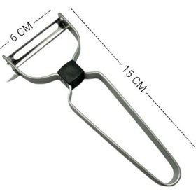 Resim Soyucu Paslanmaz Çelik Keskin Bıçaklı Meyve Sebze Soyucusu Diğer 