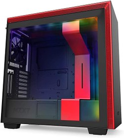Resim Nzxt CA-H710I-BR H710I Mid Tower Oyuncu Bilgisayar Kasası 