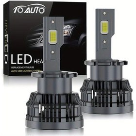 Resim Cloudstore Toauto 100w Ultra Parlak Led Far Ampulleri D4s D4r Tak Calistir 30000lm 
