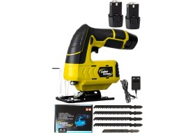 Resim Lieber German 798 Vf Bakır Sargılı 2x Akülü Dekupaj Bıçkı Testere Makinası 5 Bıçak 