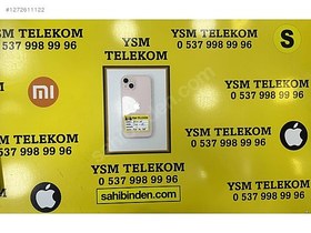 Resim Apple iPhone 13 İkinci El YD | 128 GB | Pembe 